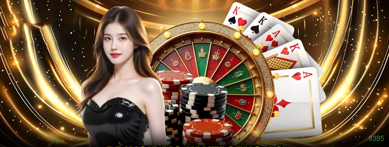 Cassino ao vivo da 8385 com dealers reais