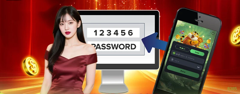 Login seguro na 8385